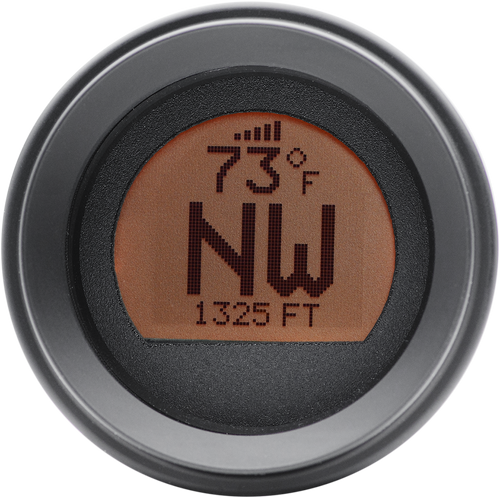 Dakota Digital MCH-GPS17-K-K - 2-3/16" Stand-Alone LCD GPS Compass - Black/Black