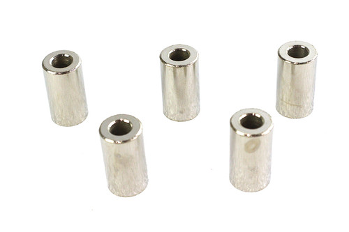 V-Twin - Chrome Spacers 5/16 inch x 5/8 inch x 1-1/8 inch