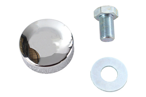 V-Twin #71214 - Triple Tree Top Stem Nut and Cover Kit