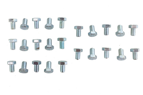 V-Twin - Hex Cap Bolts Zinc 5/16 inch X 1/2 inch