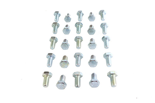 V-Twin - Hex Cap Bolts Zinc 5/16 inch X 5/8 inch
