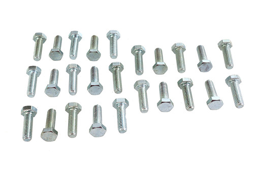 V-Twin - Hex Cap Bolts Zinc 5/16 inch X 1 inch
