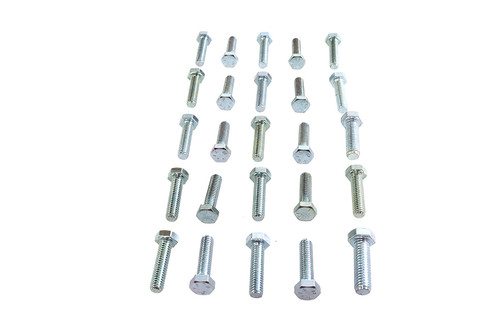 V-Twin #3926 - Hex Cap Bolts Zinc 5/16 inch X 1-1/4 inch