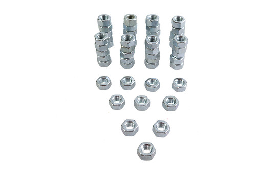 V-Twin - Zinc Hex Nuts 5/16 inch-18 Standard
