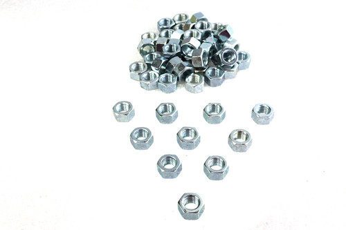V-Twin - Zinc Hex Nuts 3/8 inch-24 Standard