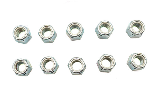 V-Twin - Zinc Hex Nuts 5/8 inch-18 Nyloc