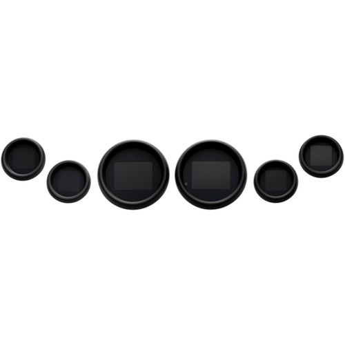 Dakota Digital #MLX-8604-K - MLX 6-Gauge Instrument Kit - Black Bezel - Touring/Trike '04-'13