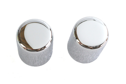 V-Twin #C77-0099 - Small Magnetic Docking Points Cover Set Chrome