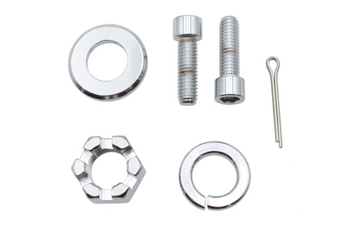 Ultima #41-180 - Chrome Rear Axle Nut Kit