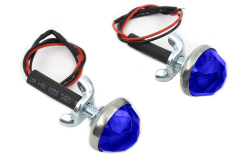 V-Twin - Blue LED Reflector Set