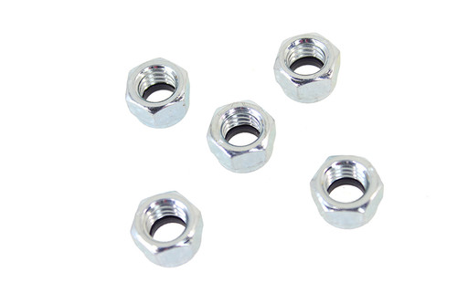 V-Twin #52591351 *100'S - Zinc Plated 7/16 inch-14 Nyloc Lock Nut