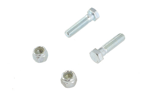 V-Twin - Footpeg Male Bolt Kit Zinc Plated