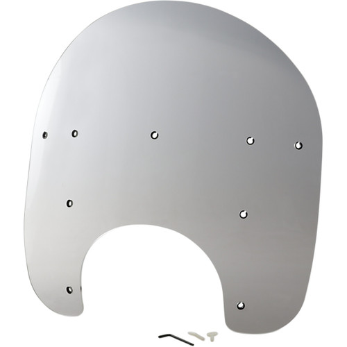 Memphis Shades #MEP6120 - Road King Replacement Plastic - 15" - Clear