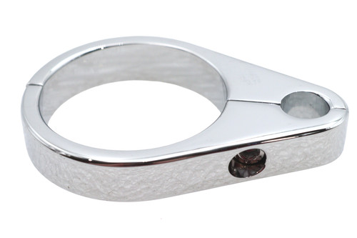 Ultima #45-49 - Single Throttle Cable Clamp 1-3/4 inch Chrome