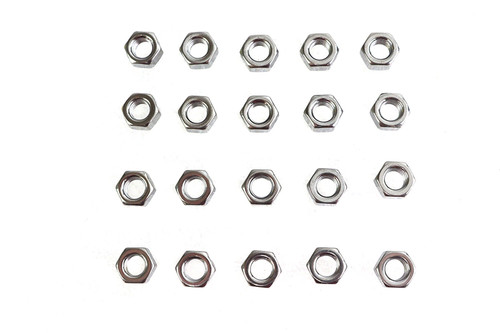 Colony #5/16-18H - Chrome Hex Nuts 5/16 inch-18