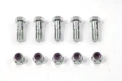 V-Twin #71703H - Chrome Sprocket Bolt Set