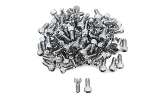 V-Twin - Allen Socket Cap Bolt Knurled Chrome 5/16 inch X 5/8 inch