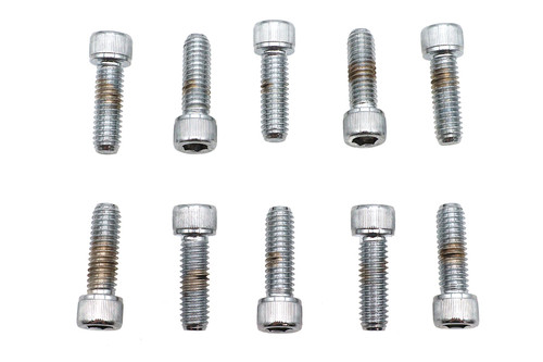 Colony #SHC-969 - Allen Socket Cap Bolt Knurled Chrome 5/16 inch X 1 inch
