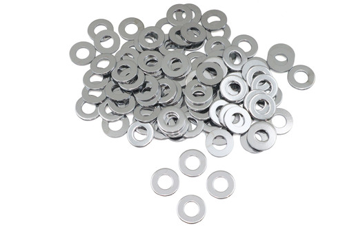 V-Twin - Chrome Flat Washers 5/16 inch Inner Diameter