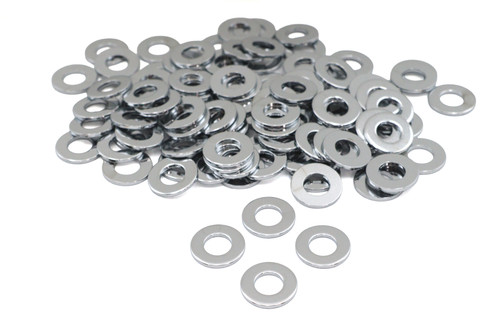 V-Twin - Chrome Flat Washers 5/16 inch Inner Diameter