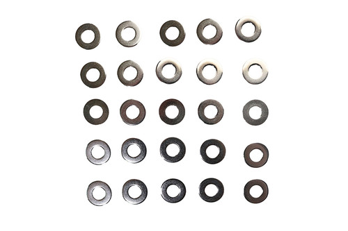 Gardner-Westcott #33573 - Chrome Flat Washers 1/2 inch, Extra Thick