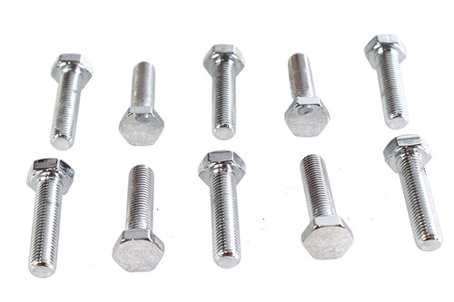 Colony #HHC-663 - Hex Cap Bolts Chrome 5/16 inch x 1-1/4 inch