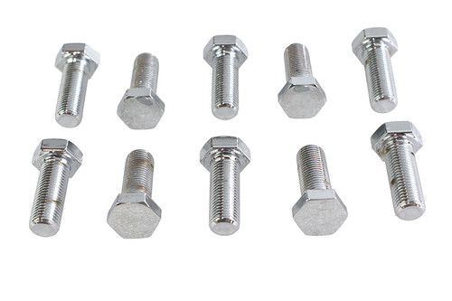 Colony #HHC-669 - Hex Cap Bolts Chrome 3/8 inch x 1 inch