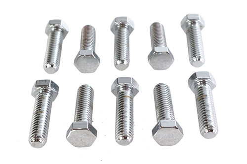 Colony #HHC-626 - Hex Cap Bolts Chrome 7/16-14 X 1-1/2 inch