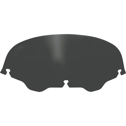 Memphis Shades #MEP8101 - Windshield - 5" - Black '96-'13 FLHT