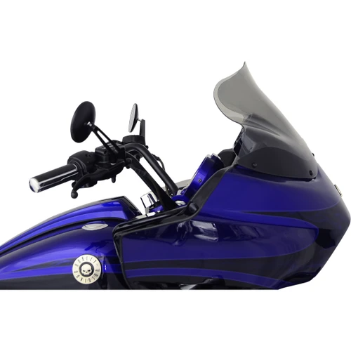 Klock Werks #KWW-01-0192 - Sport Flare® Windshield - 12" - Tinted - '98-'13 FLTR