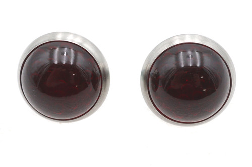 V-Twin - License Plate Frame Reflectors Red Glass