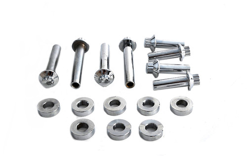 V-Twin - Head Bolt Set Chrome