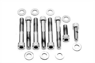 Gardner-Westcott #C-20-11 - Rear Fender Strut Bolt Kit Chrome Allen Type