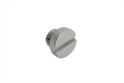 V-Twin - Slotted Transmission Fill Plug Chrome