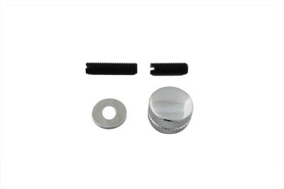 V-Twin #74547 - Seat Mount Knob Knurled Chrome