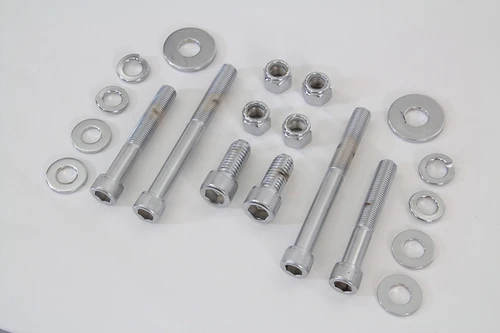 Gardner-Westcott #C-80-57 - Chrome Engine Case Allen Bolt Kit
