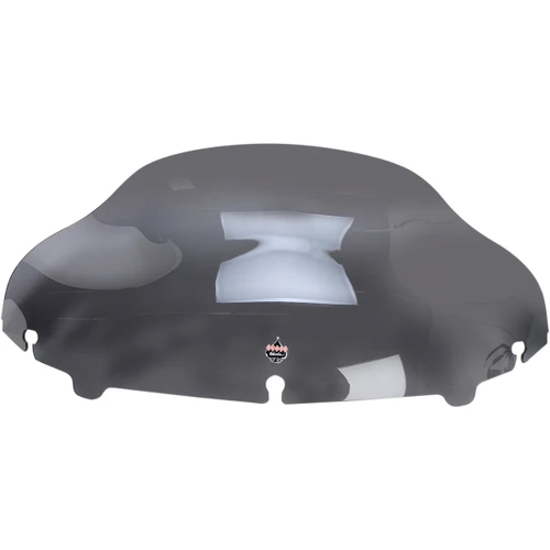Klock Werks #KWW-01-0199-2014 - Flare® Windshield - 6-1/2" - Dark Smoke - '14-'25 FLH