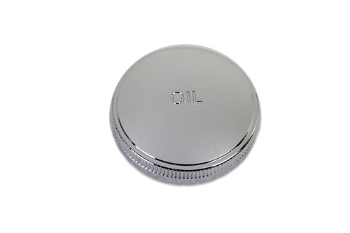 V-Twin - 45 inch W/G Chrome Oil Cap