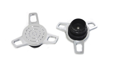 Wyatt Gatling #T03-0344 - Spinner Style Vented and Non-Vented Gas Cap Set