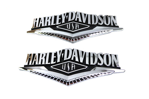 V-Twin - Factory Style Tank Emblem Set
