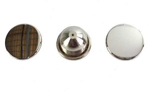 Wyatt Gatling - JD Gas Cap Set Vented Nickel Plated