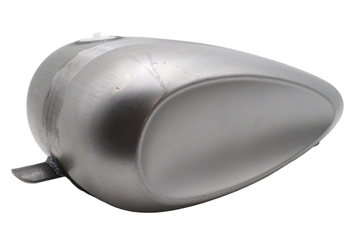 V-Twin #012986 - Laredo 3.1 Gallon Dished Gas Tank Raw