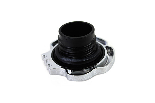 Wyatt Gatling #78292 - Skull Style Vented Gas Cap Chrome