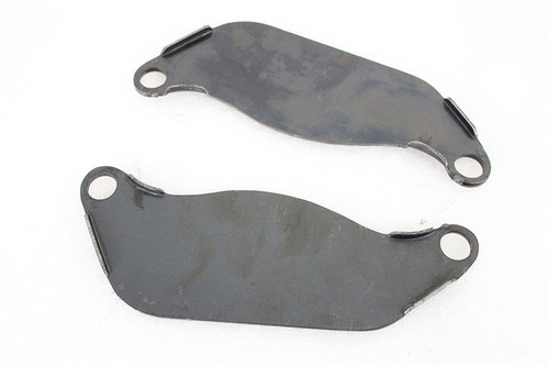 Wyatt Gatling - Gas Tank Front Bracket Set Raw Steel