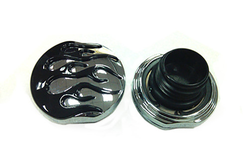 Wyatt Gatling #77365 - Flame Style Vented and Non-Vented Gas Cap Set