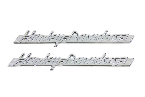 V-Twin #78989 - Emblem Set with Chrome Lettering
