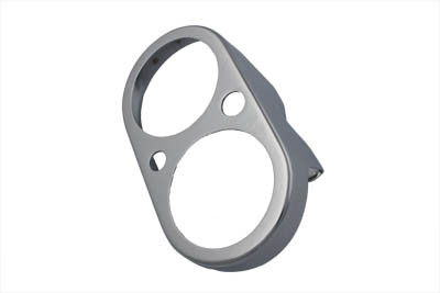 V-Twin #19258 - Chrome Speedometer and Tachometer Housing