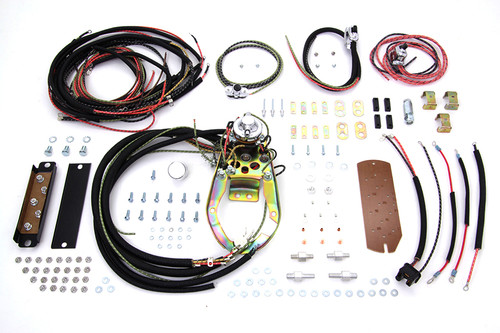 V-Twin #65-67 DSH ASSY - Three Light Dash Base Wiring Harness Assembly