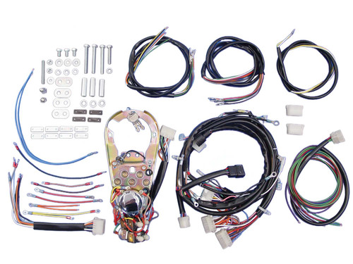 V-Twin #91-95 DSH ASSY - 5 Light Dash Base Wiring Harness Assembly