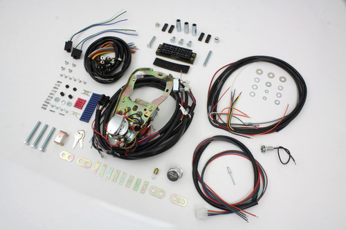 V-Twin #80-84 DSH ASSY - Five Light Dash Base Wiring Harness Assembly